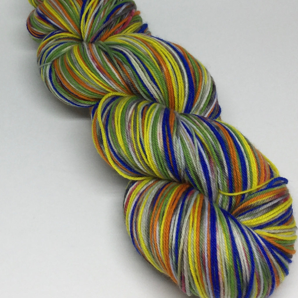 HR Puff n' ZomBody Eight Stripe Self Striping Yarn