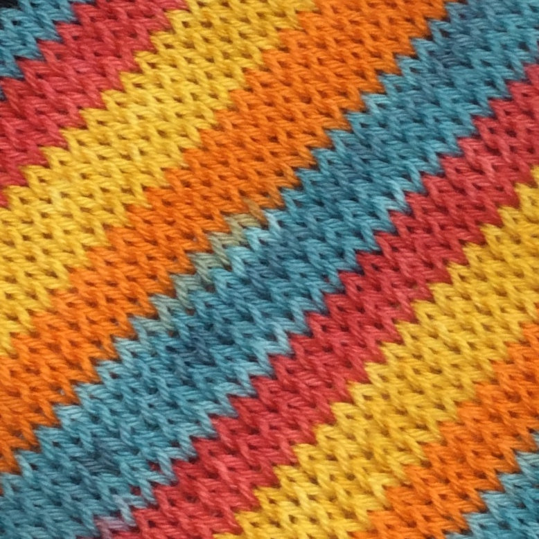 Hungry Ghost Festival Four Stripe Self Striping Yarn