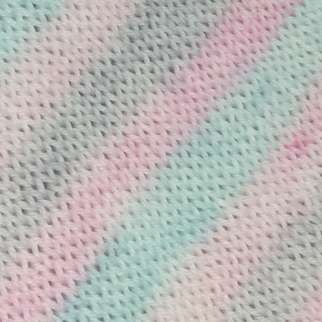 Pink Roses Four Stripe Self Striping Yarn