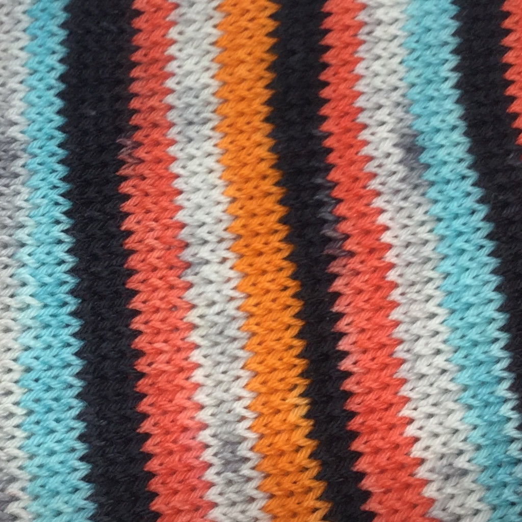 Kawasaki Halloween Parade Eight Stripe Self Striping Yarn