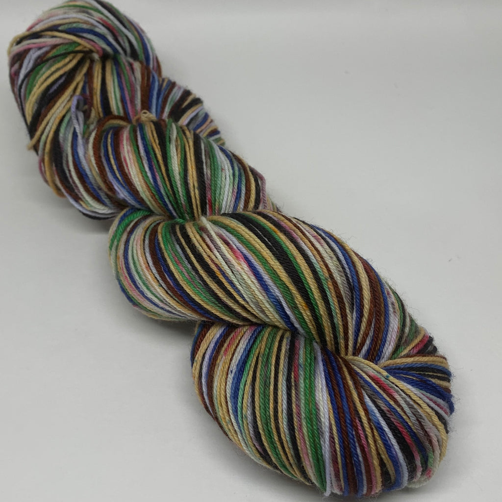 Jack and ZomBody Ennis Eight Stripe Self Striping Sock Yarn