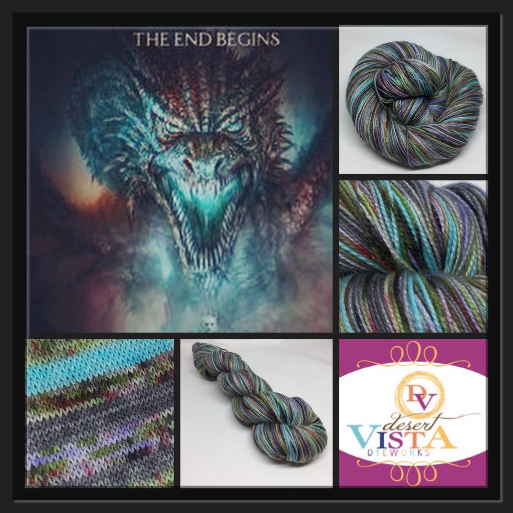 ZomBody Dragon Six Stripe Self Striping Yarn