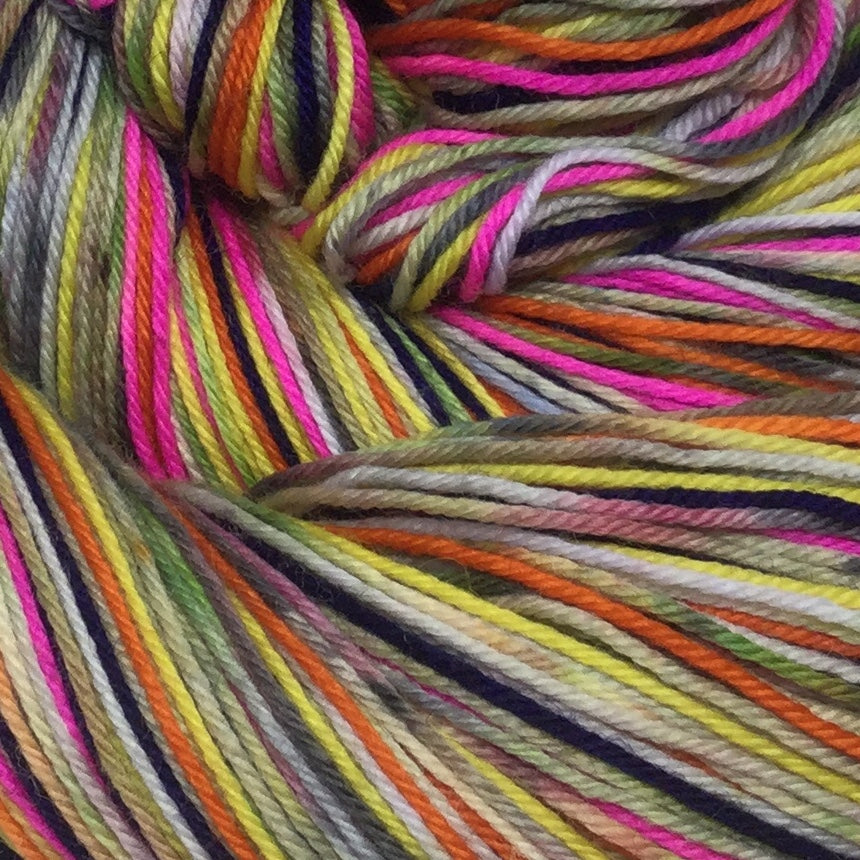 The Mother of All ZomBody Queens Eight Stripe Self Striping Yarn