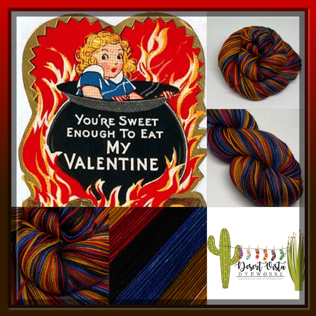You’re Sweet Enough to Eat Five Stripe Self Striping Yarn