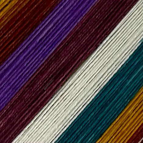 Fall Hot Cups Six Stripe Self Striping Yarn