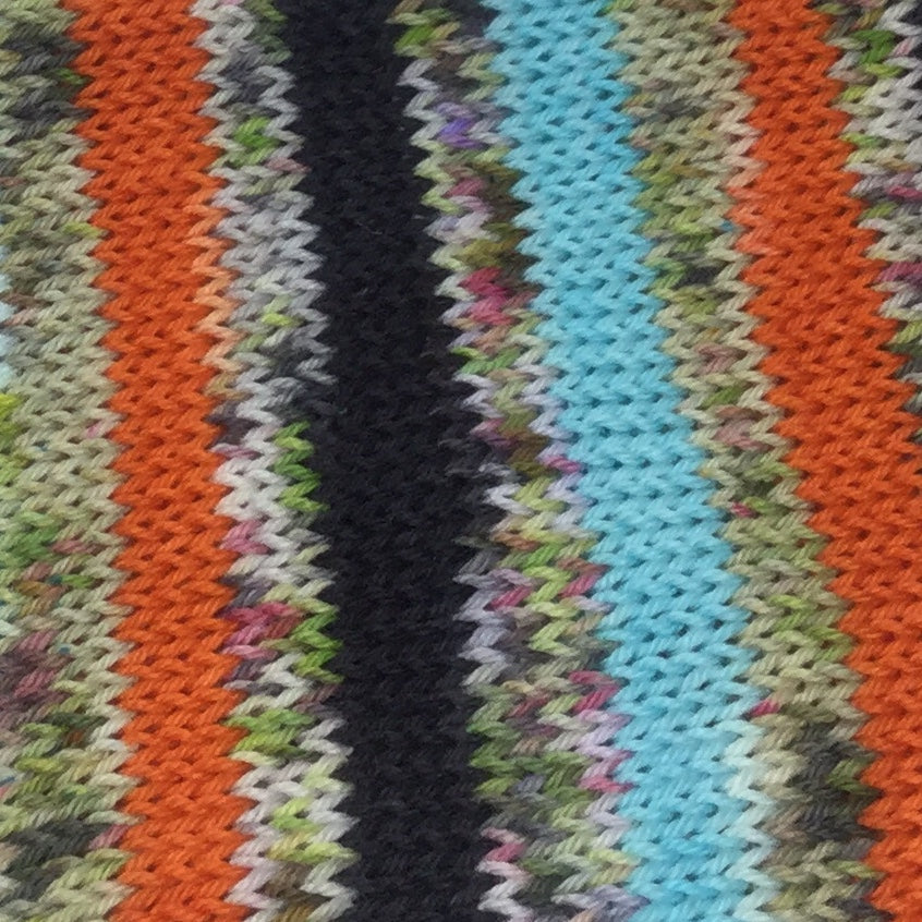 ZomBody Aquaria Six Stripe Self Striping Yarn