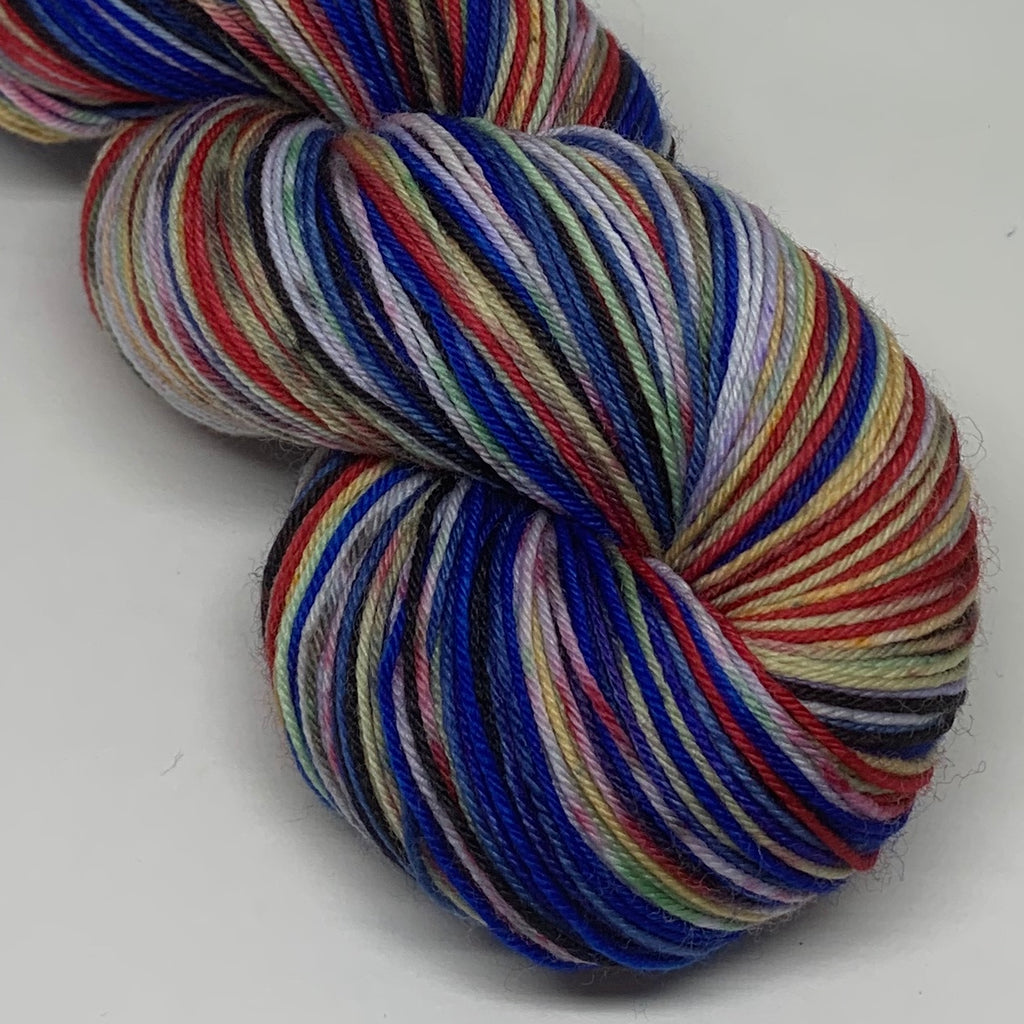 Bella and ZomBody Edward Eight Stripe Self Striping Sock Yarn