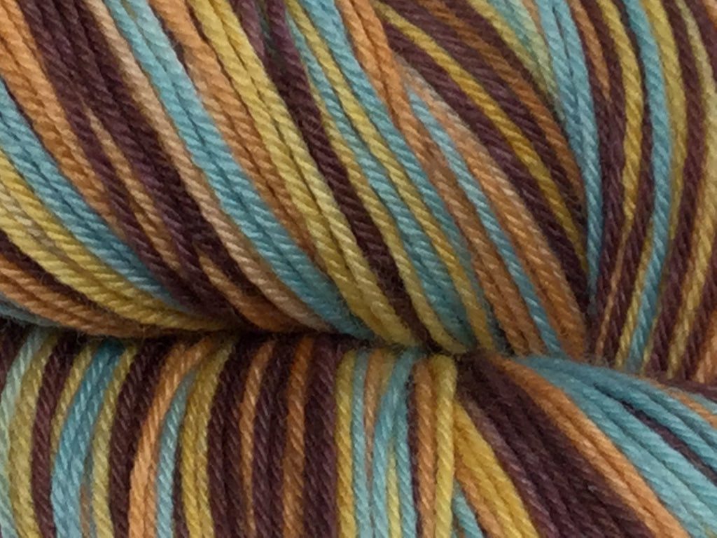 Peace and Love Four Stripe Self Striping Yarn