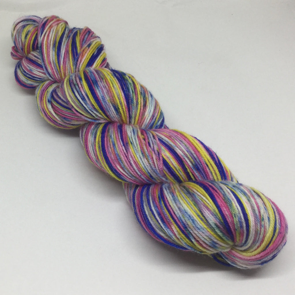 Let’s Get Physical! Four Stripe Self Striping Yarn