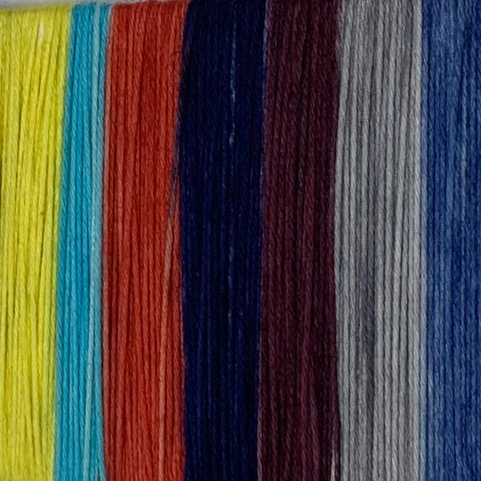 Road Atlas Seven Stripe Self Striping Yarn
