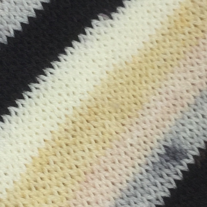 Vintage Chanel Five Stripe Self Striping Yarn