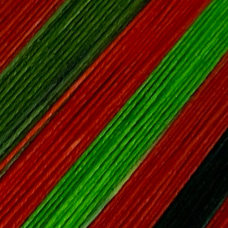 Red Eyed Tree Frog Six Stripe Self Striping Yarn