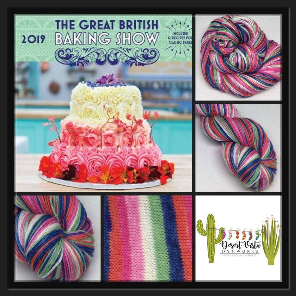 No Soggy Bottoms Six Stripe Self Striping Yarn
