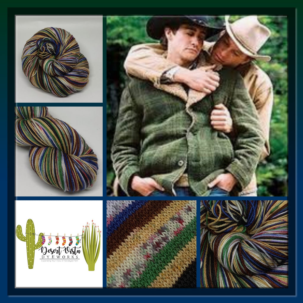 Jack and ZomBody Ennis Eight Stripe Self Striping Sock Yarn