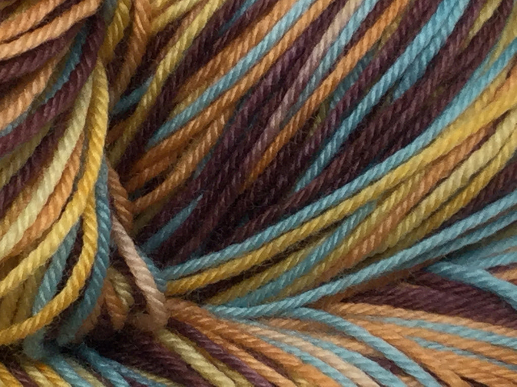Peace and Love Four Stripe Self Striping Yarn