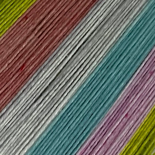 Braided Blooms Five Stripe Self Striping Yarn