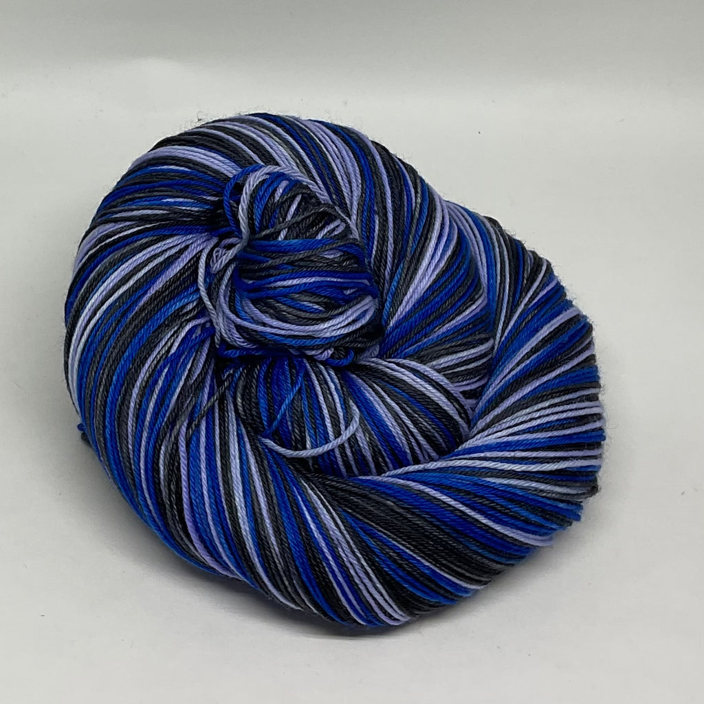 Speckled Worm Snake Four Stripe Self Striping Yarn