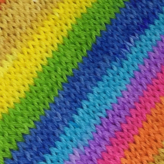 Late for Something Eight Stripe Self Striping Yarn