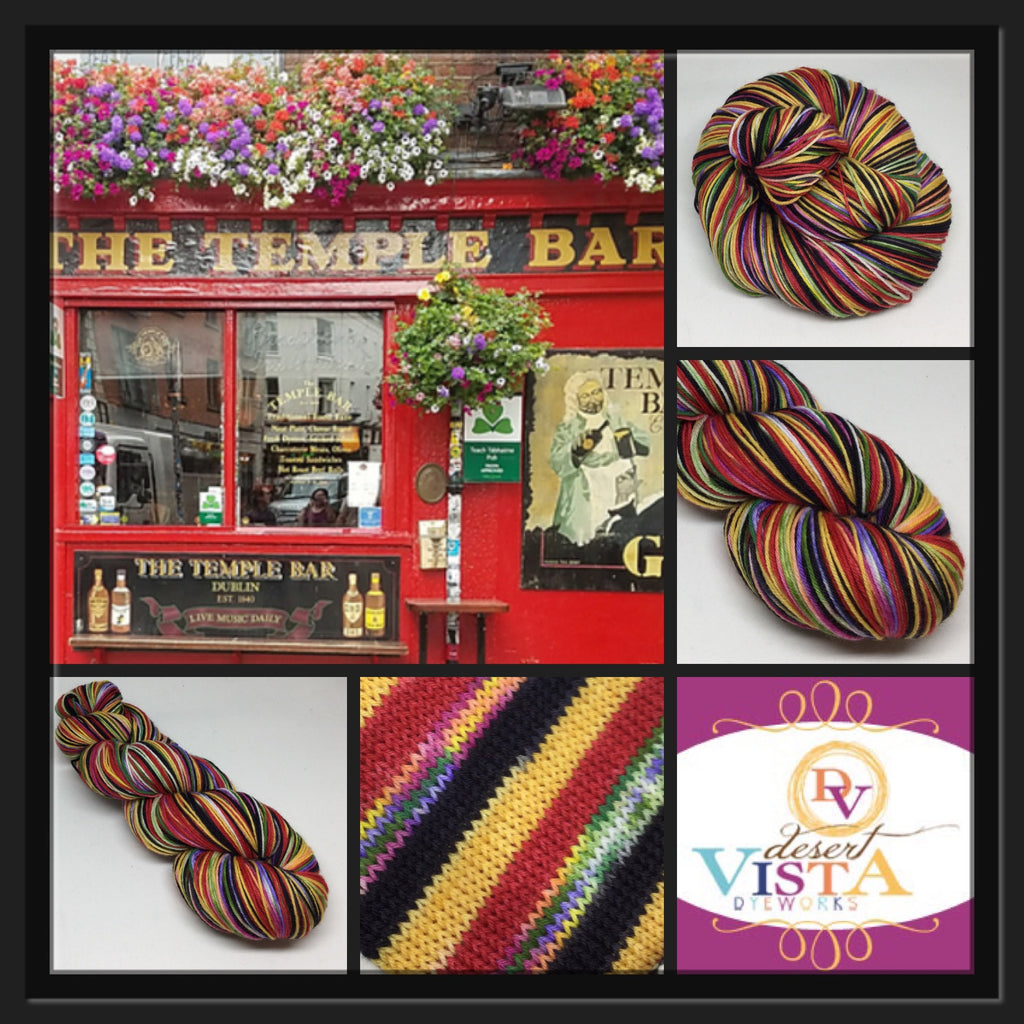 Temple Bar Four Stripe Self Striping Yarn