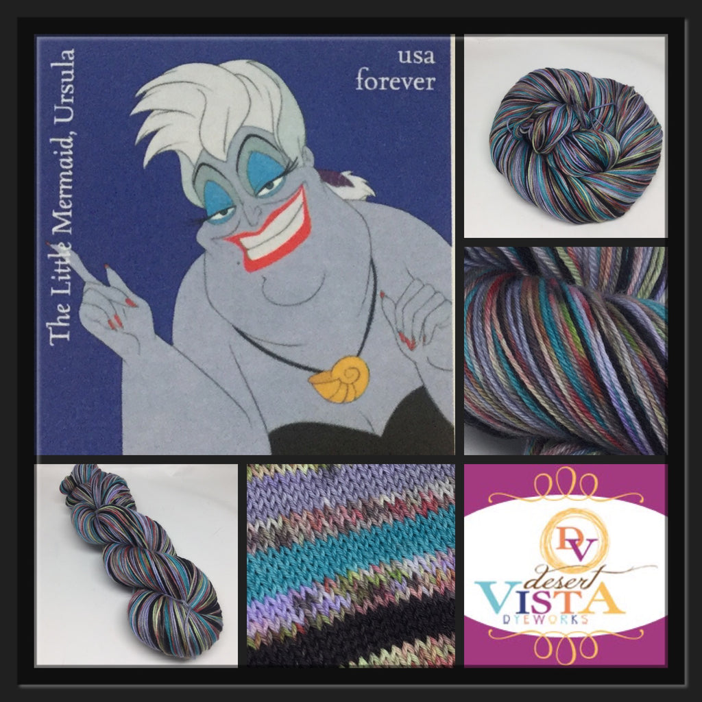 The Sea ZomBody Six Stripe Self Striping Yarn