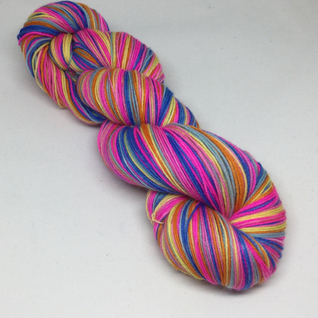 Caribbean Colors Six Stripe Self Striping Yarn
