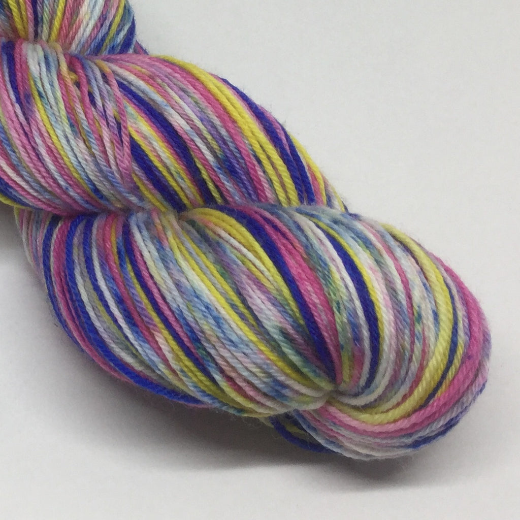 Let’s Get Physical! Four Stripe Self Striping Yarn