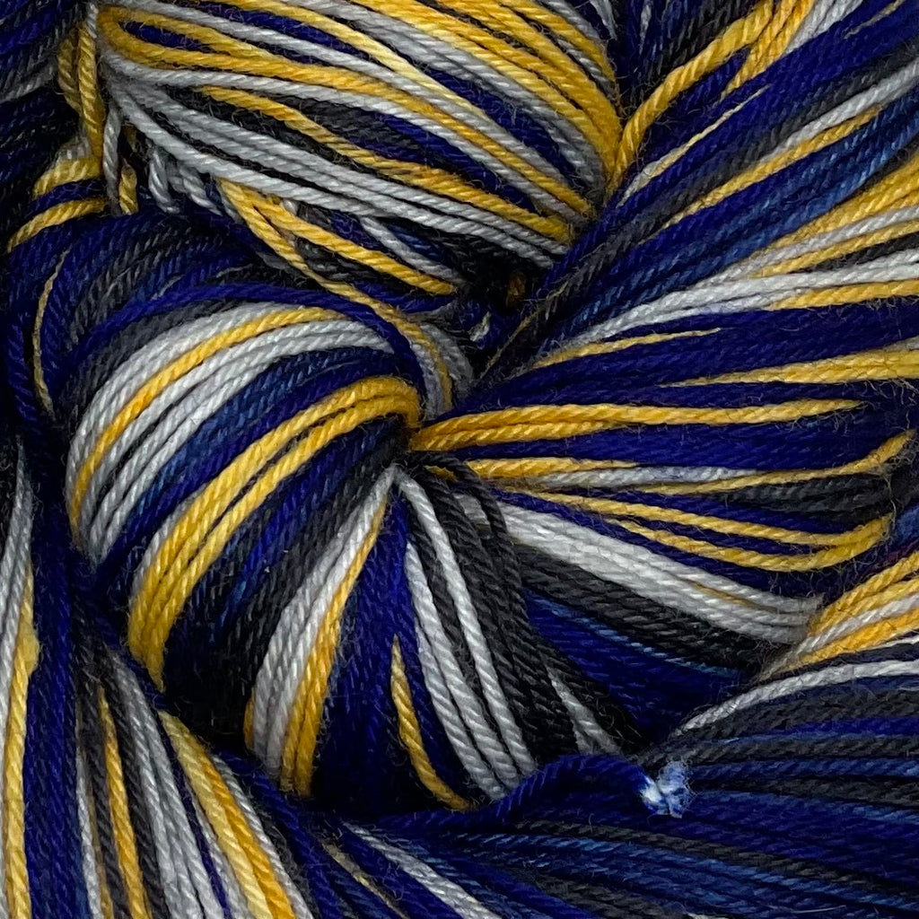 Oregon Agate Five Stripe Self Striping Sock Yarn