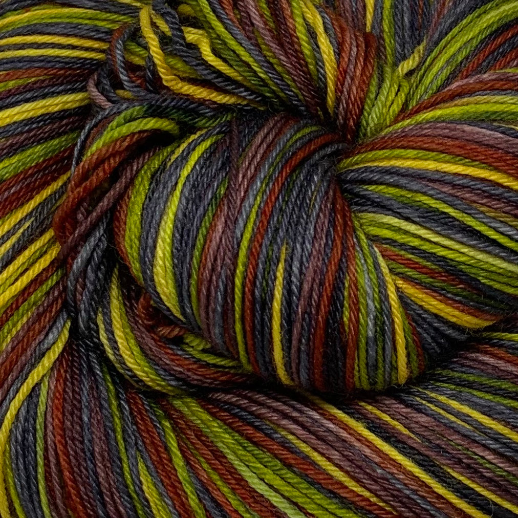 Blue Ridge Parkway Six Stripe Self Striping Yarn