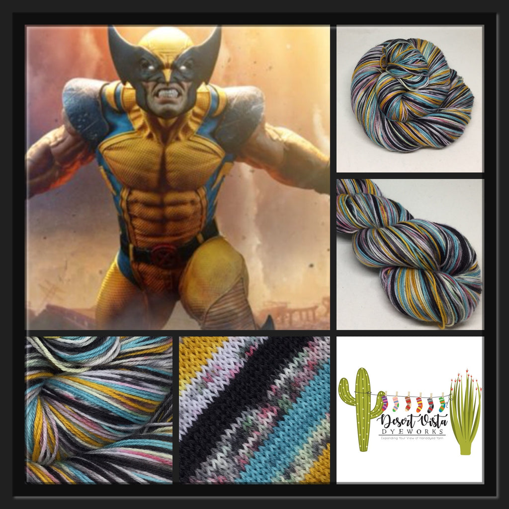 ZomBody Wolverine Six Stripe Self Striping Yarn