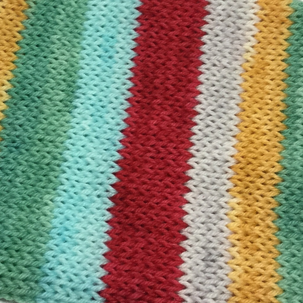 Ketchikan Five Stripe Self Striping Sock Yarn