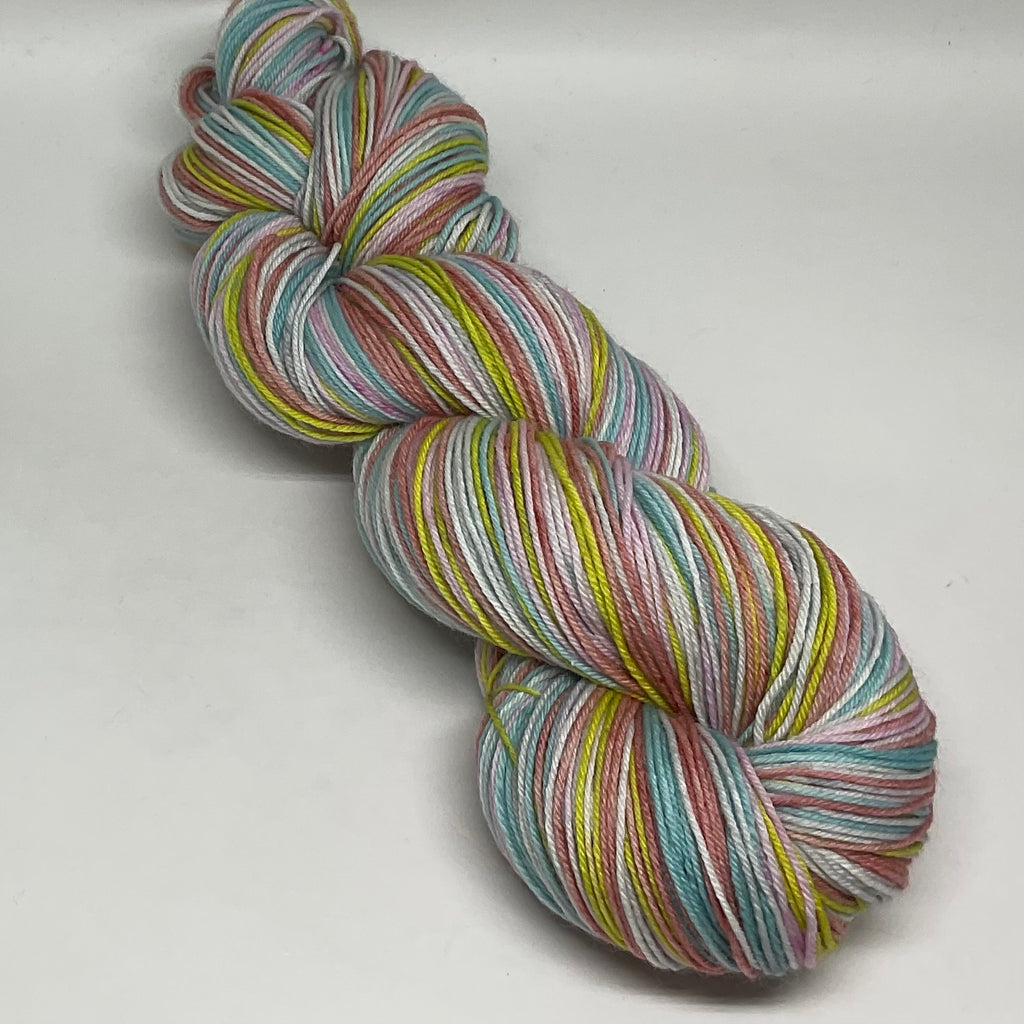 Braided Blooms Five Stripe Self Striping Yarn