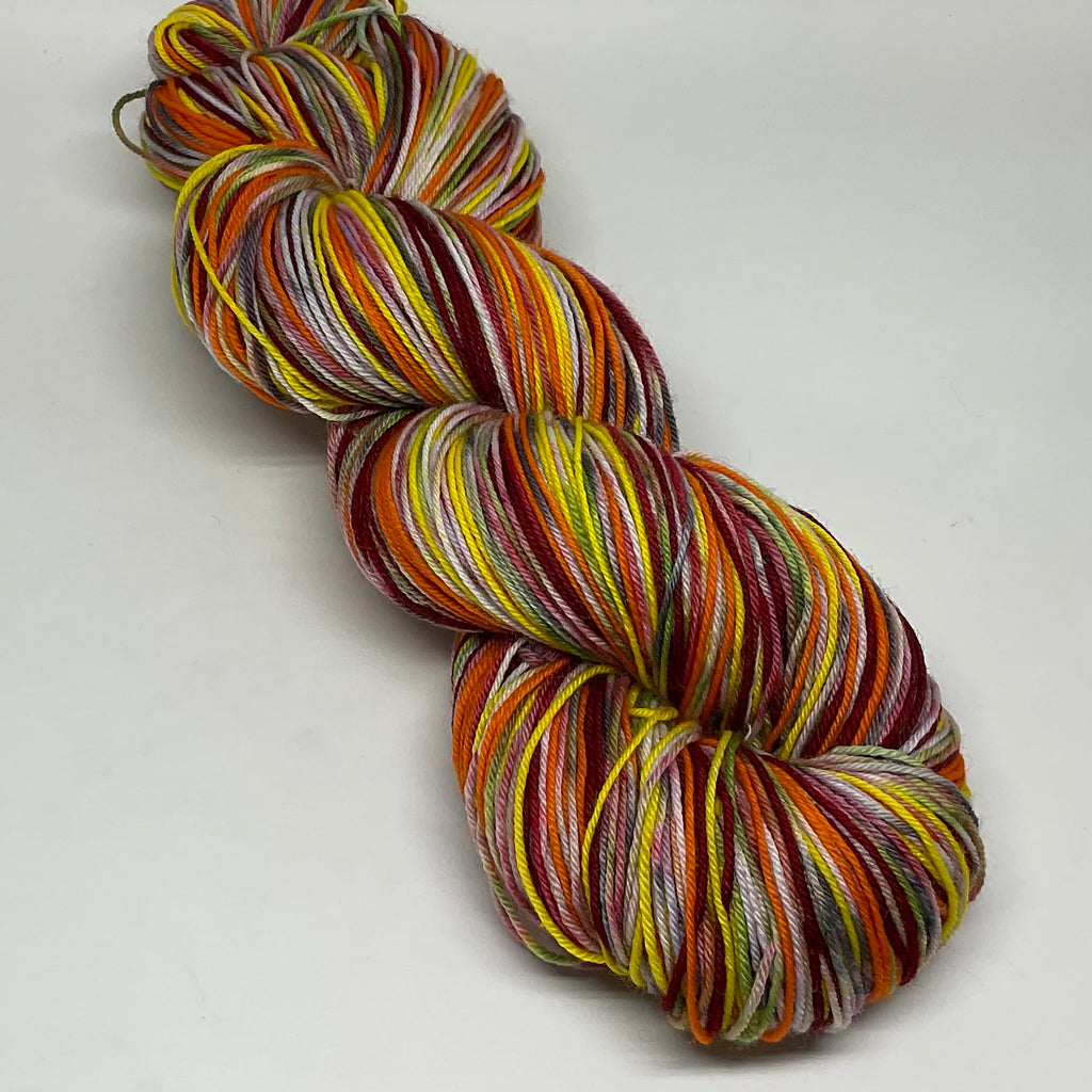 Hot ZomBody Tamales Six Stripe Self Striping Yarn