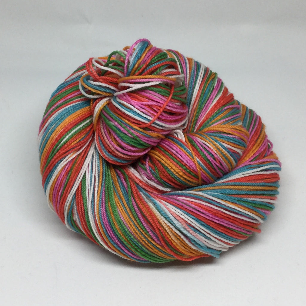 Peruvian Llama Six Stripe Self Striping Sock Yarn