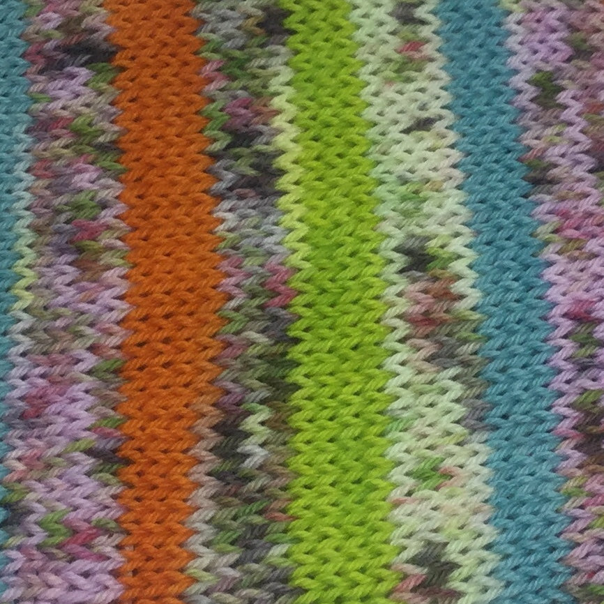 Zombody Mystery Machine Six Stripe Self Striping Yarn