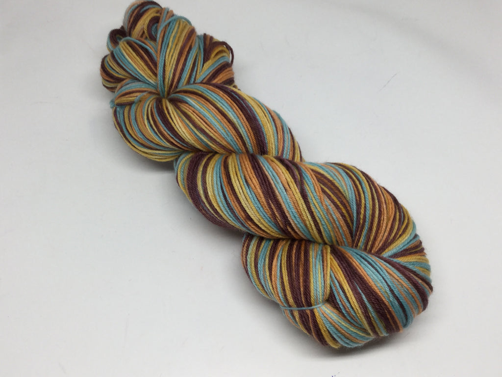 Peace and Love Four Stripe Self Striping Yarn