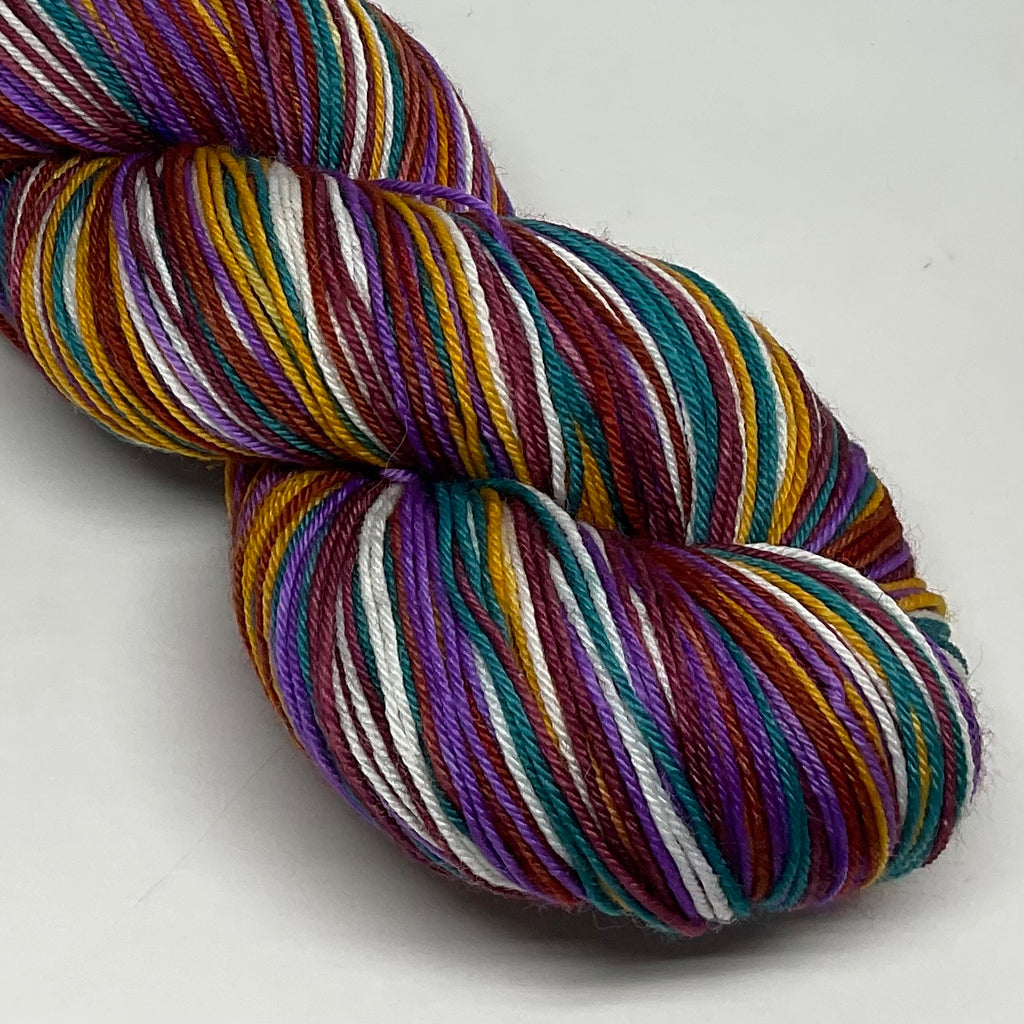 Fall Hot Cups Six Stripe Self Striping Yarn