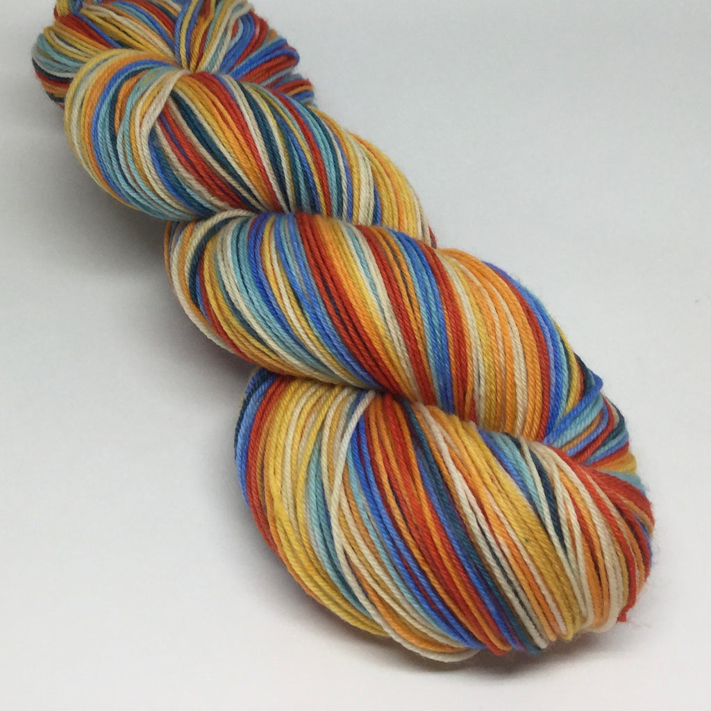 9 Years 108 Months Seven Stripe Self Striping Yarn
