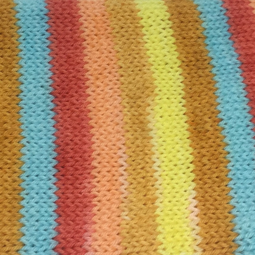 Chameleon Six Stripe Self Striping Yarn