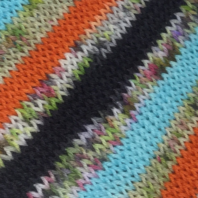 ZomBody Aquaria Six Stripe Self Striping Yarn