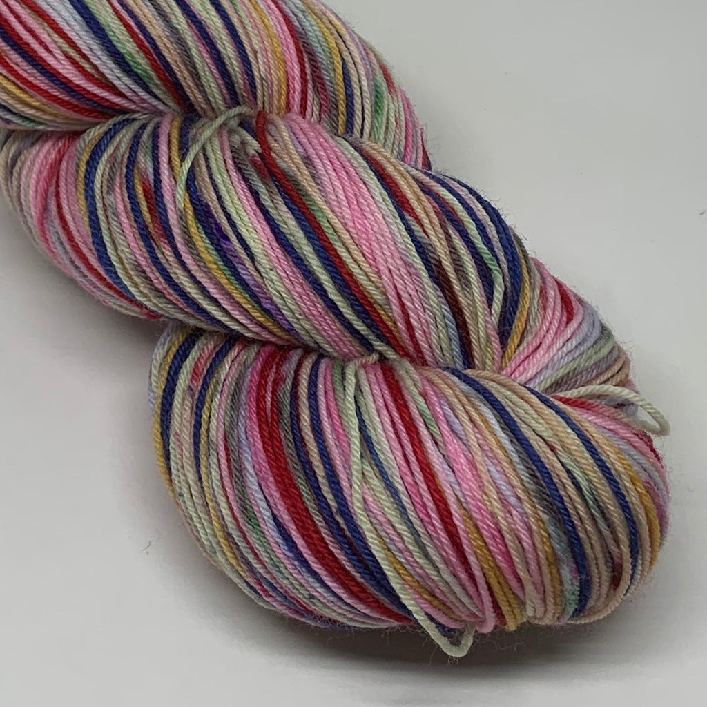 Tony and ZomBody Maria Eight Stripe Self Striping Sock Yarn