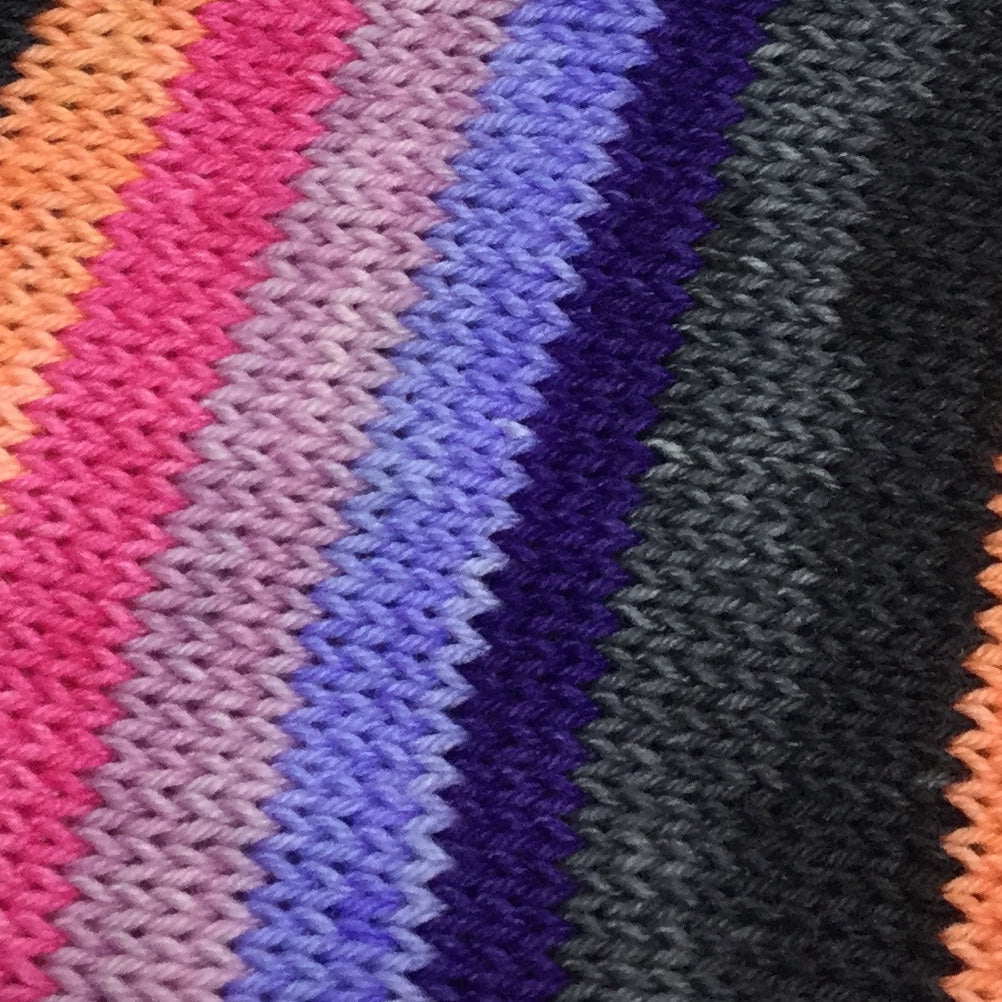 Pacific Sunset Seven Stripe Self Striping Sock Yarn