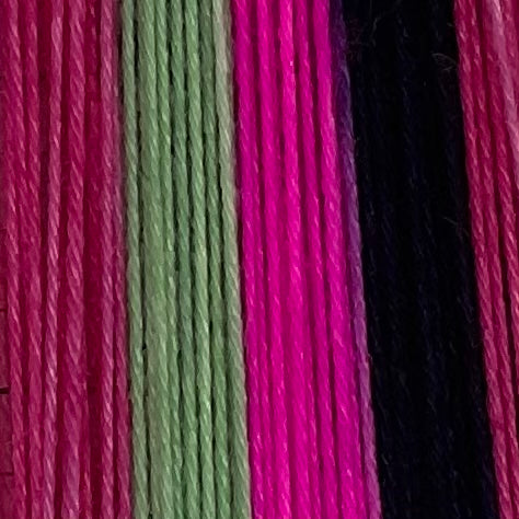 Game of Games Four Stripe Self Striping Yarn with Mini Skein for Toes and Heels