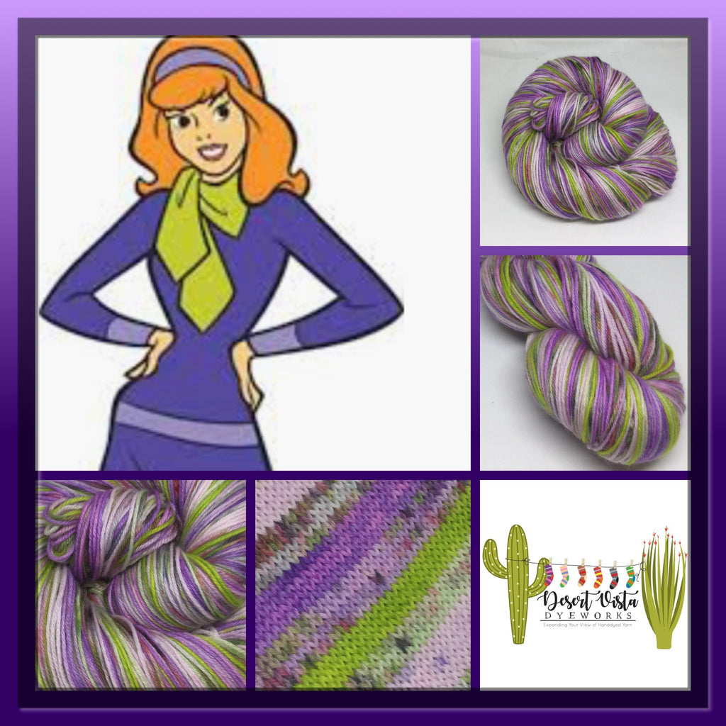 Daphne Zombody Blake Six Stripe Self Striping Yarn