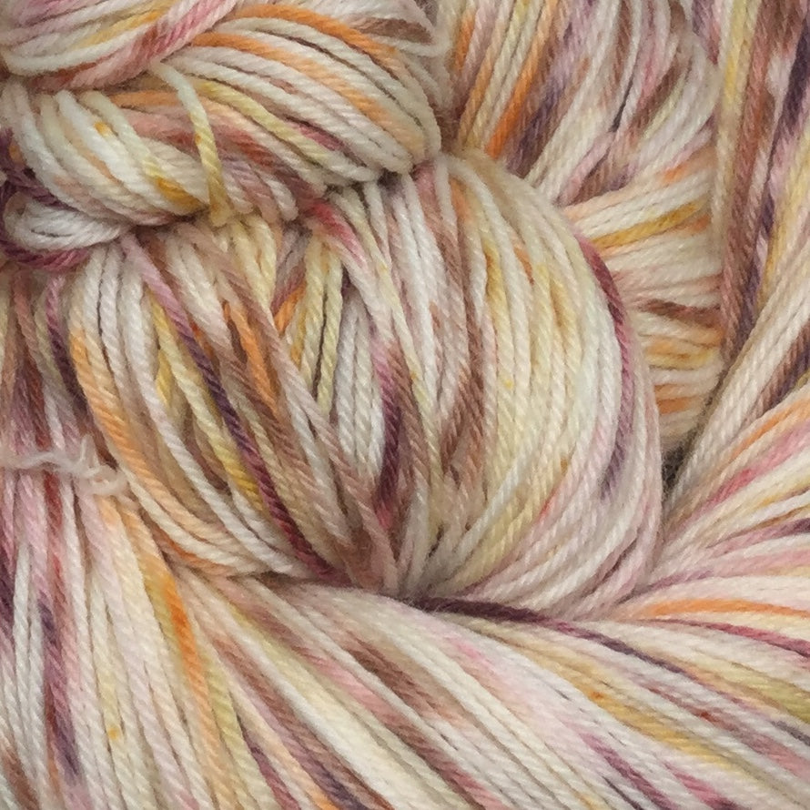 Falling Speckled Leaves Six Stripe Self Striping Yarn