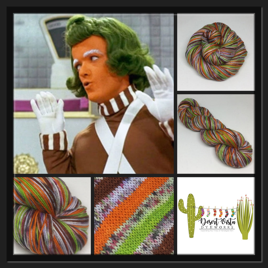 Oompa ZomBody Loompa Six Stripe Self Striping Yarn