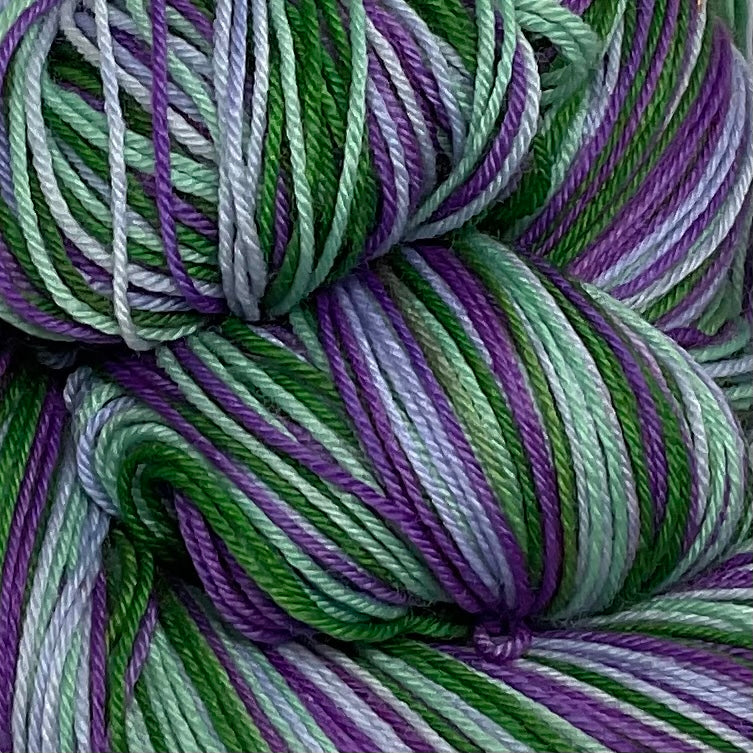 Scottish Thistle Four Stripe Self Striping Yarn
