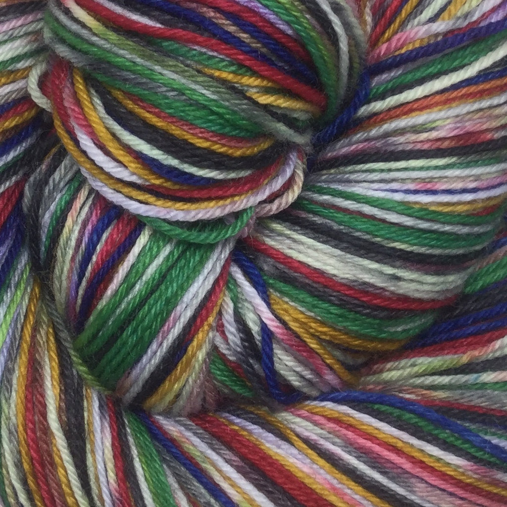 Captain Zombody Marvel Eight Stripe Self Striping Yarn