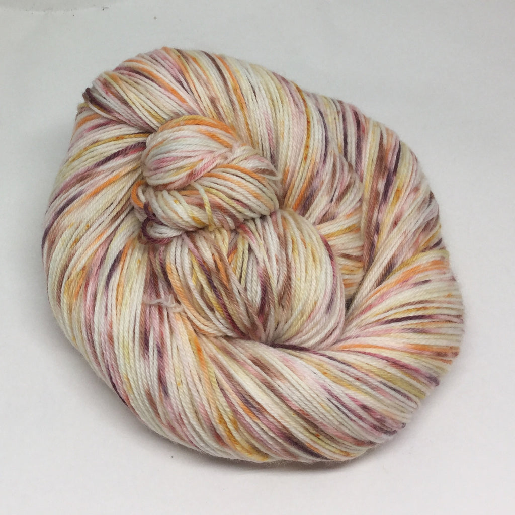 Falling Speckled Leaves Six Stripe Self Striping Yarn