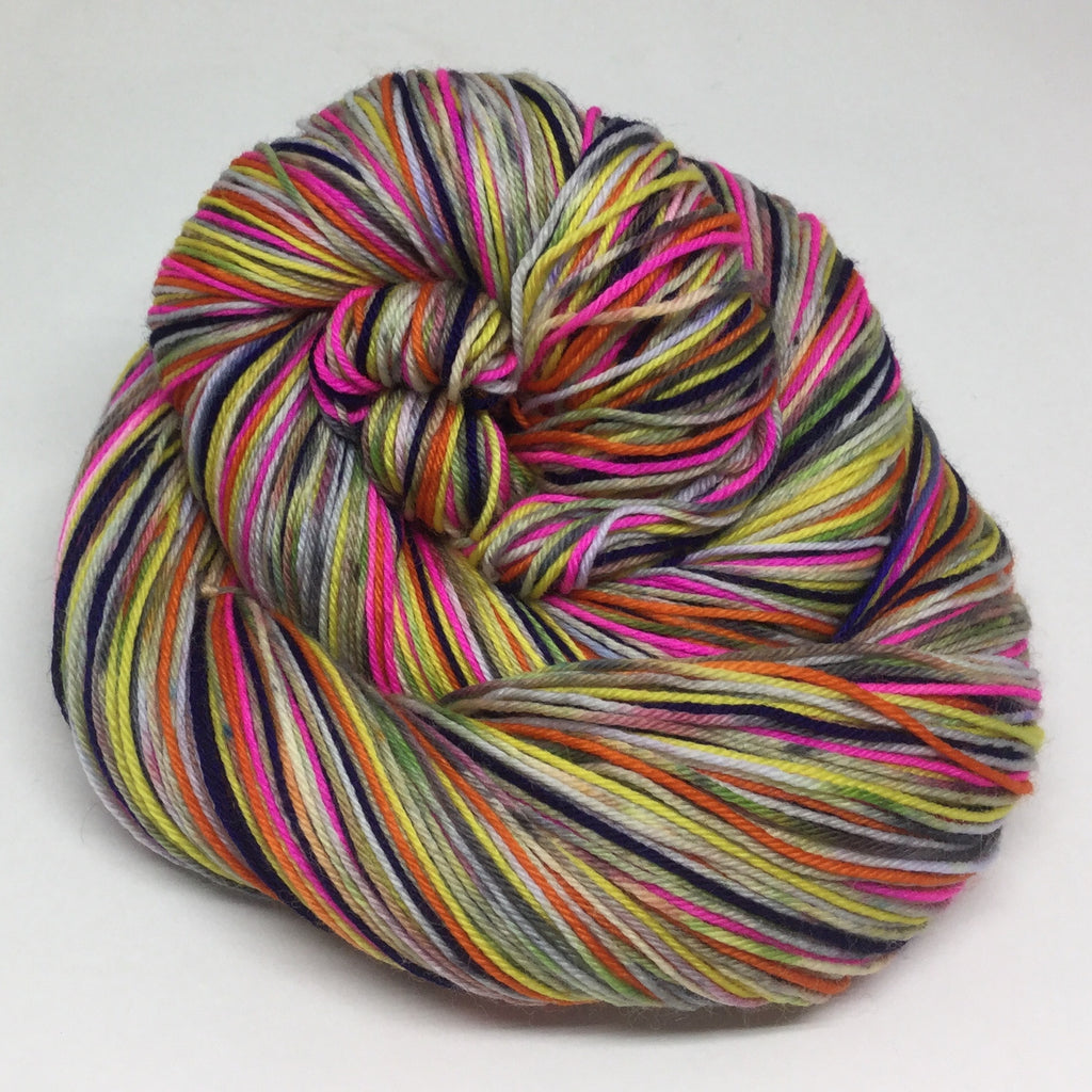 The Mother of All ZomBody Queens Eight Stripe Self Striping Yarn