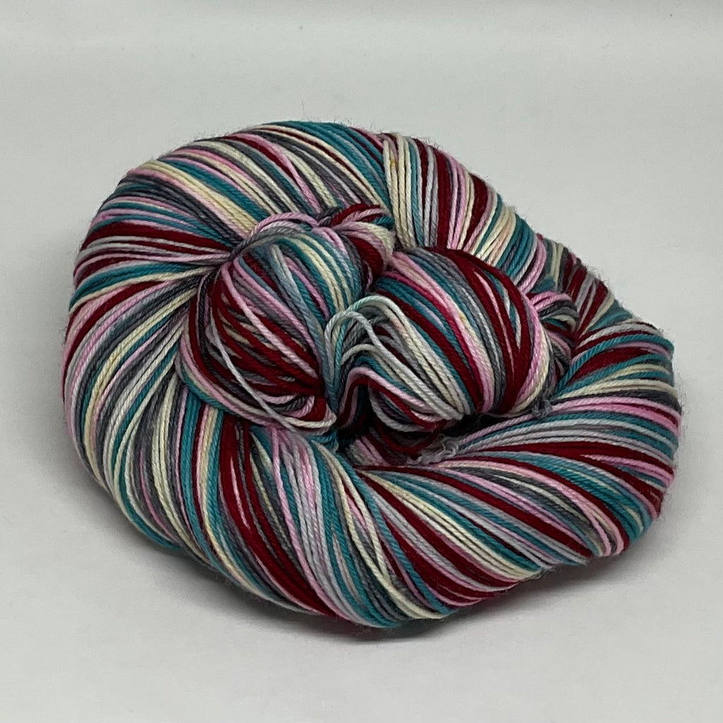 Barber Shop Roses Six Stripe Self Striping Yarn